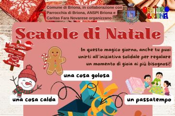 &quot;Scatole di Natale&quot; - iniziativa solidale
