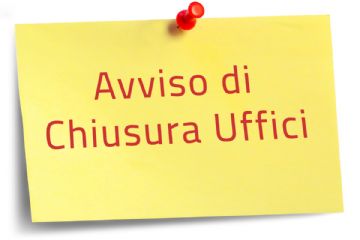 Chiusura Ufficio Anagrafe